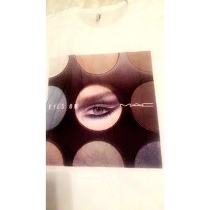 Mac cosmetics employee shirt